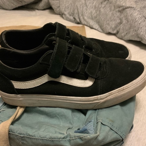 Vans Shoes Black Strap Vans Poshmark